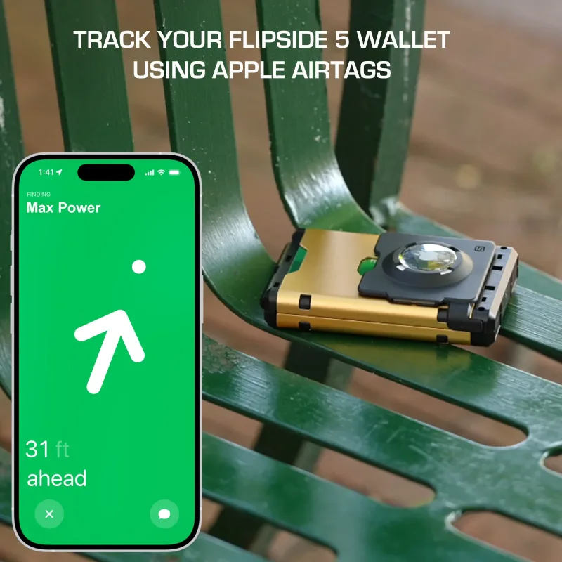 ATTACHMENT FOR AIRTAG (FLIPSIDE 5 WALLET)